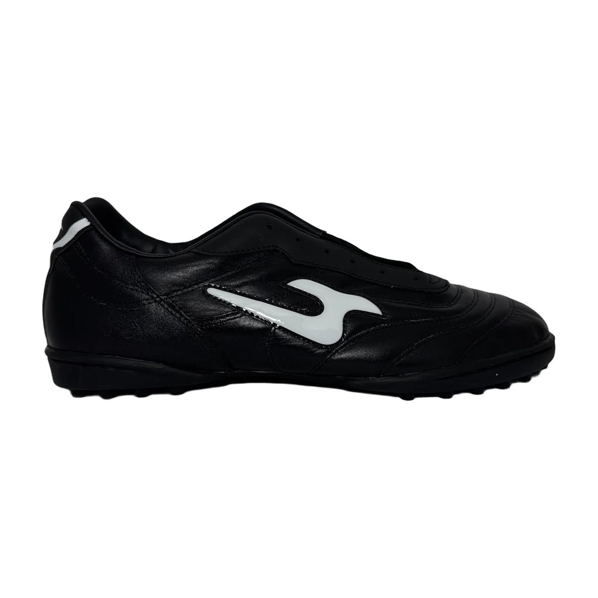 Zapatillas de fútbol JUT 509 Negro Clásico en cuero – vista 2
