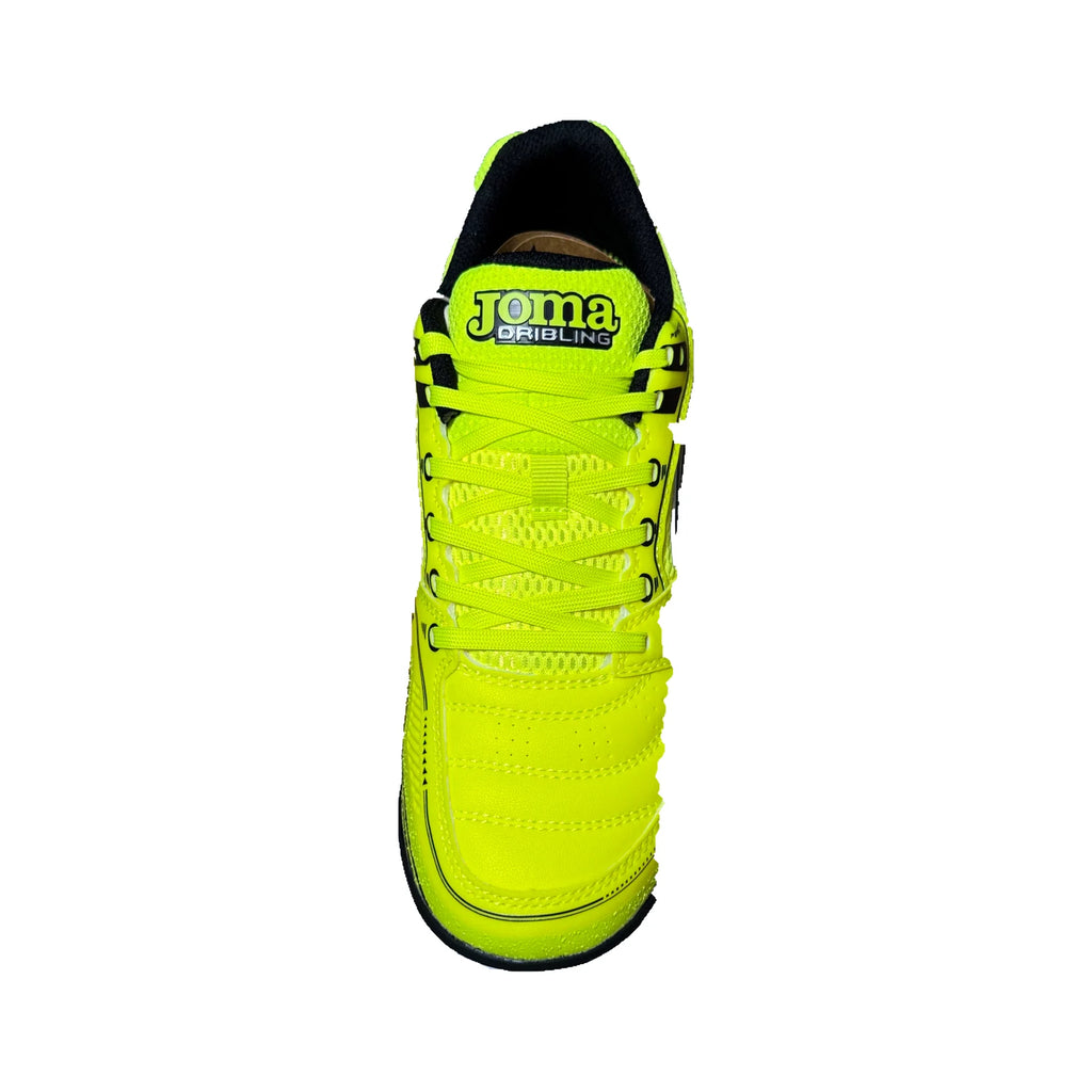 Zapatillas de fútbol sala Joma Dribling 26 IN color amarillo, vista 3